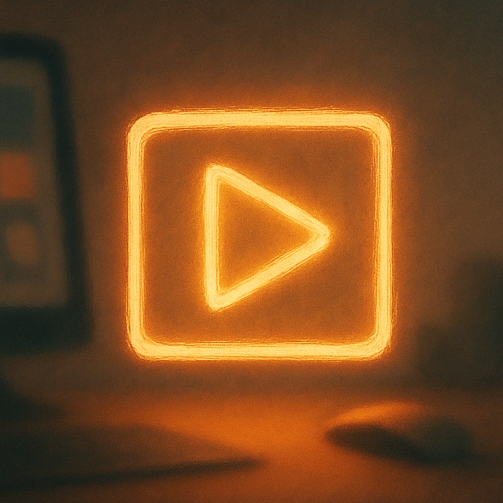 Illustration der symboliserer begrebet "Ad creative": Ad creative er det visuelle og tekstlige materiale, der udgør en annonce, altså billede, video, overskrift…