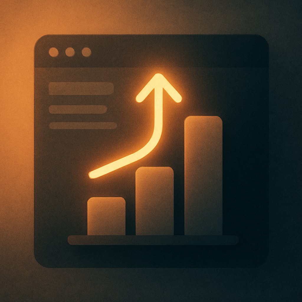 Illustration der symboliserer begrebet "Ad Rank": Ad Rank er den værdi, Google Ads beregner for at bestemme en annonces placering i søgeresultatet…