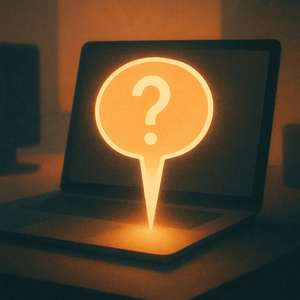 Illustration der symboliserer begrebet "AEO": AEO står for Answer Engine Optimization. Det er arbejdet med at strukturere indhold, så det bliver…
