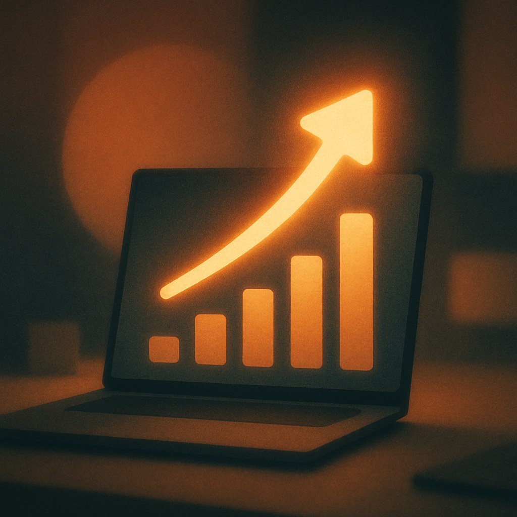 Illustration der symboliserer begrebet "ARR": ARR står for Annual Recurring Revenue, altså den årlige tilbagevendende omsætning fra abonnementer eller løbende aftaler.…