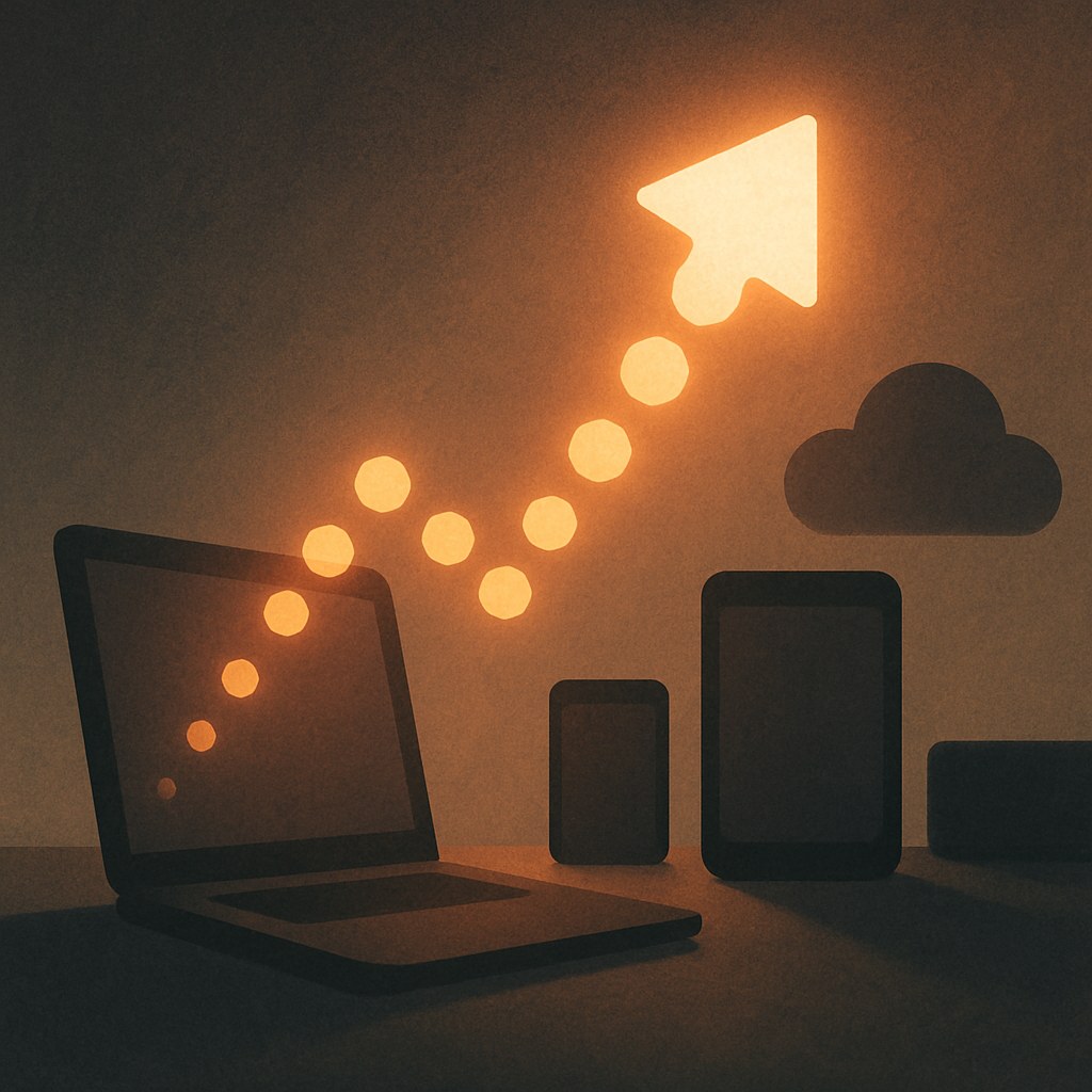 Illustration der symboliserer begrebet "Attribution": Attribution er tilskrivning af værdien af en konvertering til de kanaler og kontaktpunkter, brugeren mødte undervejs…