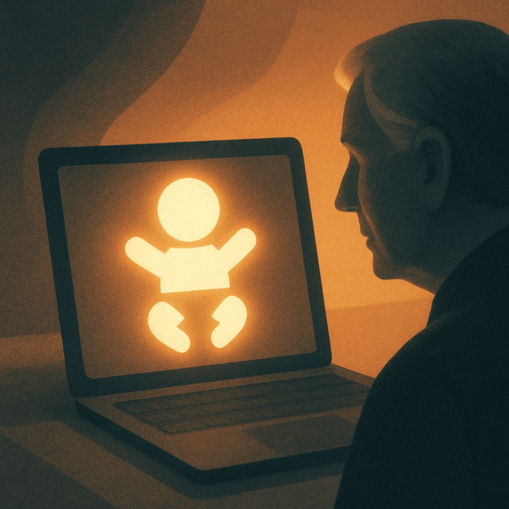 Illustration der symboliserer begrebet "Baby boomers": Baby boomers er den generation, der er født cirka mellem 1946 og 1964, opkaldt efter de…