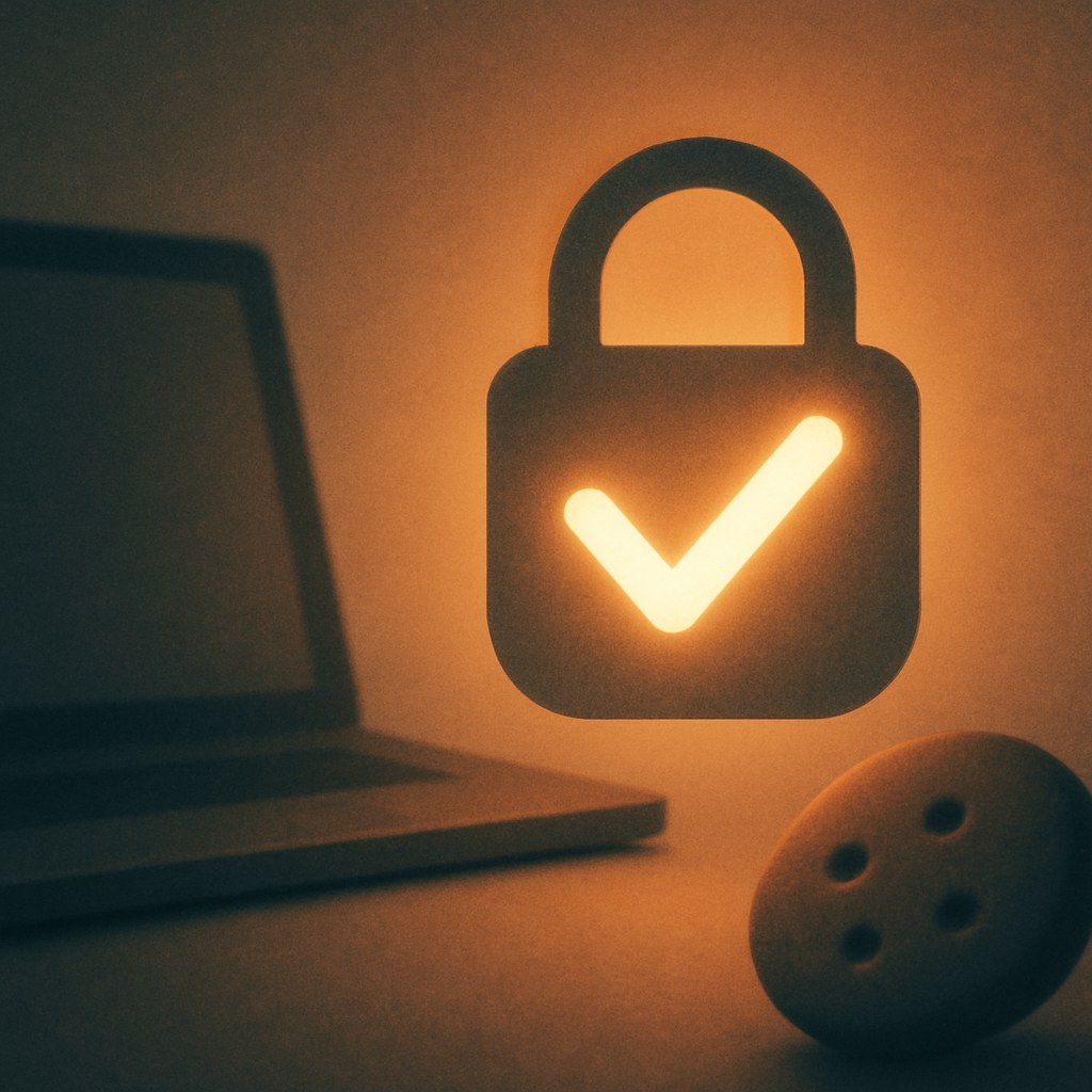Illustration der symboliserer begrebet "Consent Mode": Consent Mode er Googles rammeværk, der tilpasser, hvordan tags opfører sig ud fra brugerens samtykke til…