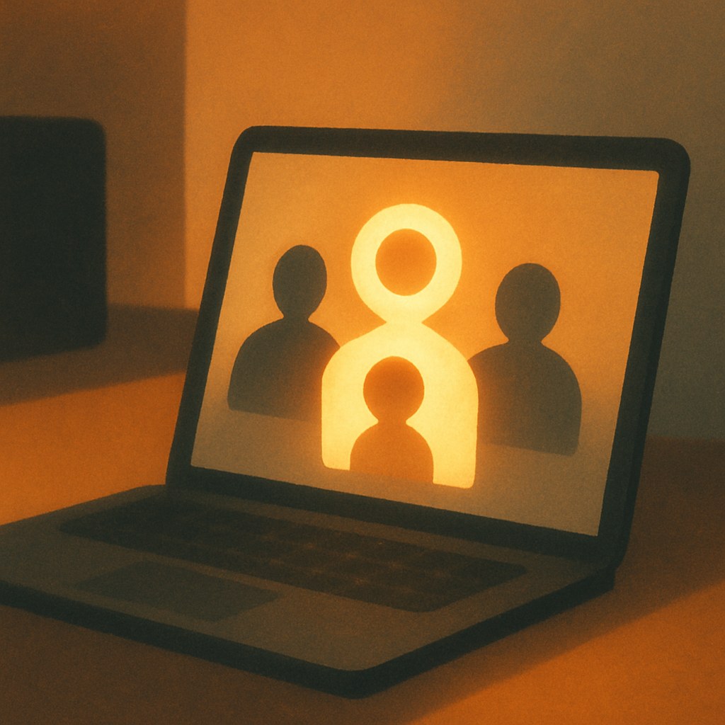 Illustration der symboliserer begrebet "Custom audience": En custom audience er en målgruppe, annoncøren selv definerer ud fra egne data, for eksempel kundelister,…