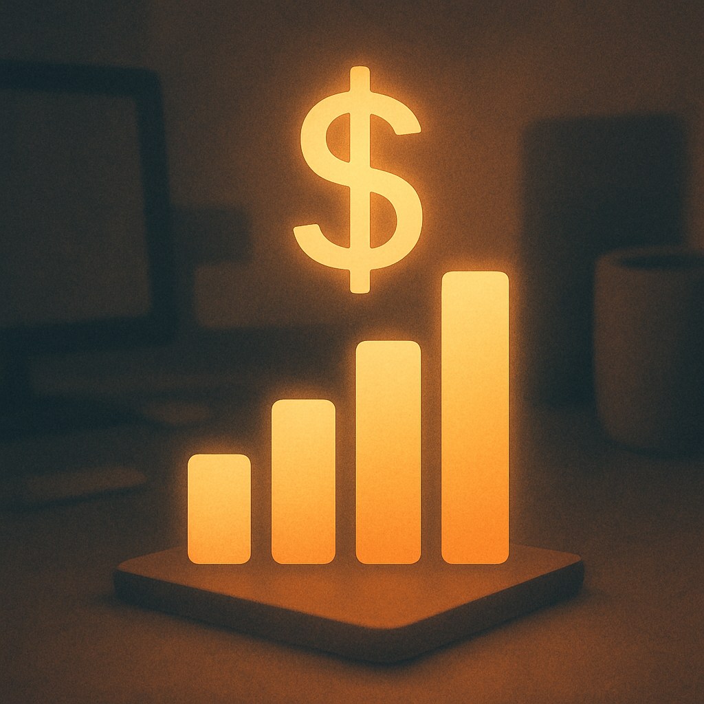 Illustration der symboliserer begrebet "Customer Lifetime Value": Customer Lifetime Value (CLV eller LTV) er den samlede værdi, en kunde forventes at skabe gennem…