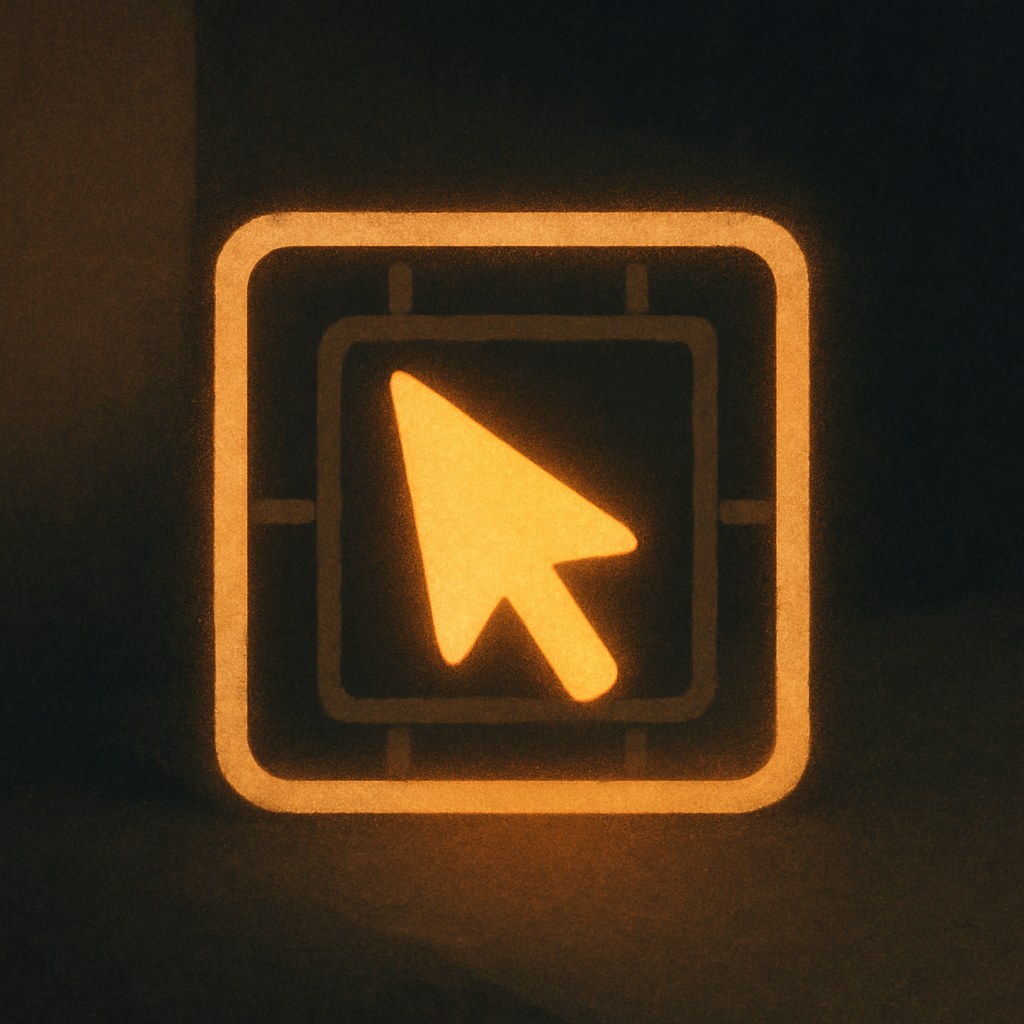 Illustration der symboliserer begrebet "Dark pattern": Et dark pattern er et designgreb, der manipulerer brugeren til at gøre noget, vedkommende ikke ville…