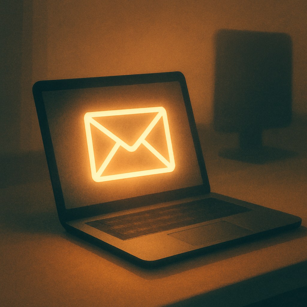 Illustration der symboliserer begrebet "Email marketing": Email marketing dækker markedsføring, der sendes direkte til modtagerens indbakke, typisk til en liste af abonnenter,…