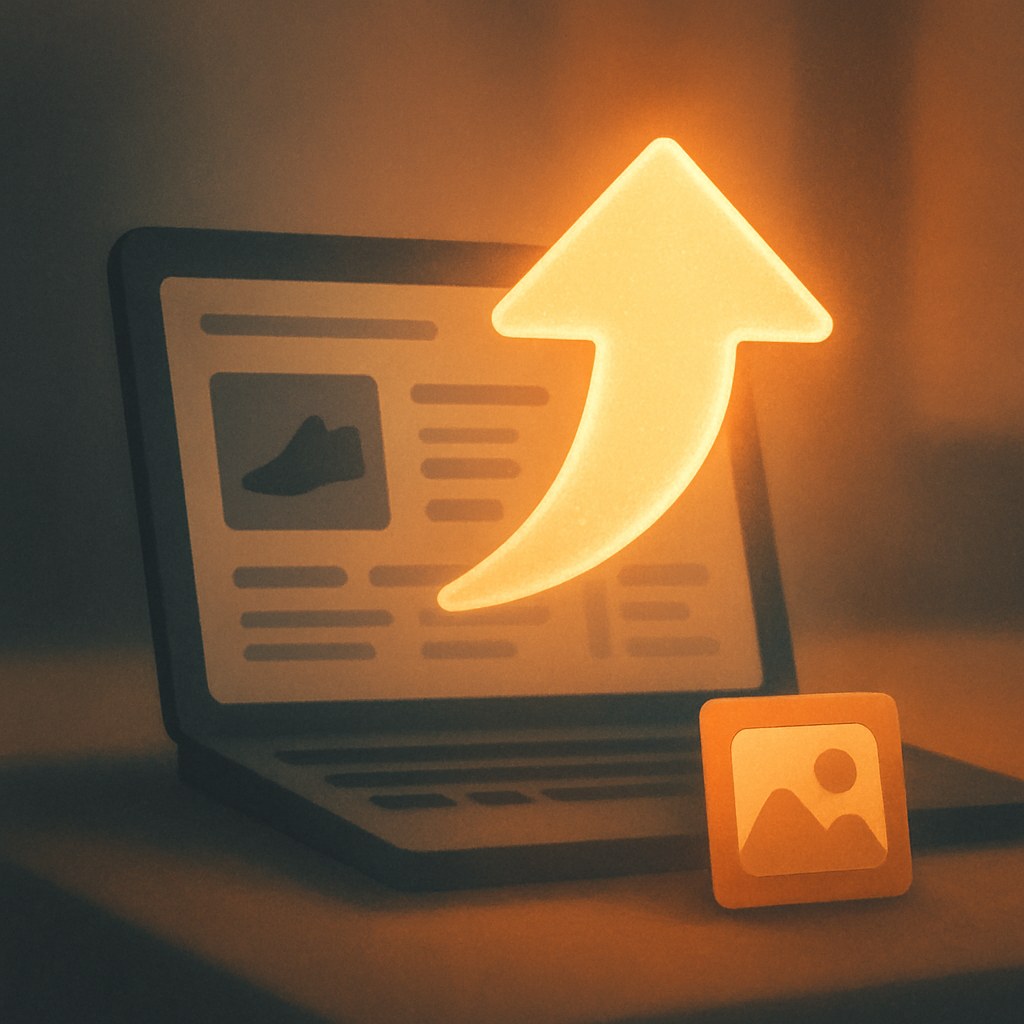 Illustration der symboliserer begrebet "Feed-optimering": Feed-optimering er arbejdet med at forbedre produktfeedets data, så produkterne matcher flere relevante søgninger og vises…