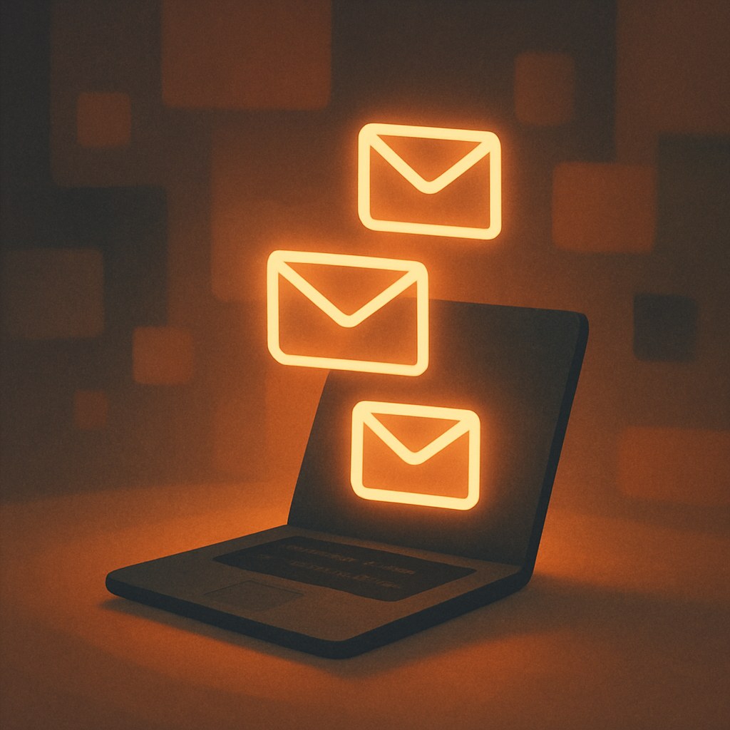 Illustration der symboliserer begrebet "Frekvens": Frekvens er, hvor ofte en afsender sender mails til sine abonnenter. Den skal balanceres, så brandet…