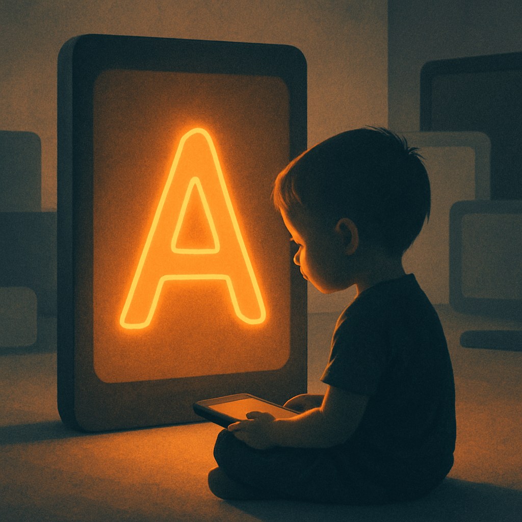 Illustration der symboliserer begrebet "Generation Alpha": Generation Alpha er betegnelsen for de børn, der er født fra cirka 2013 og frem, og…