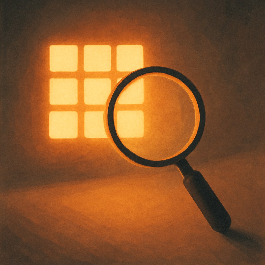 Illustration der symboliserer begrebet "Google Index": Google-indekset er den database af sider, Google har gemt og gjort søgbare efter crawling. Kun indekserede…