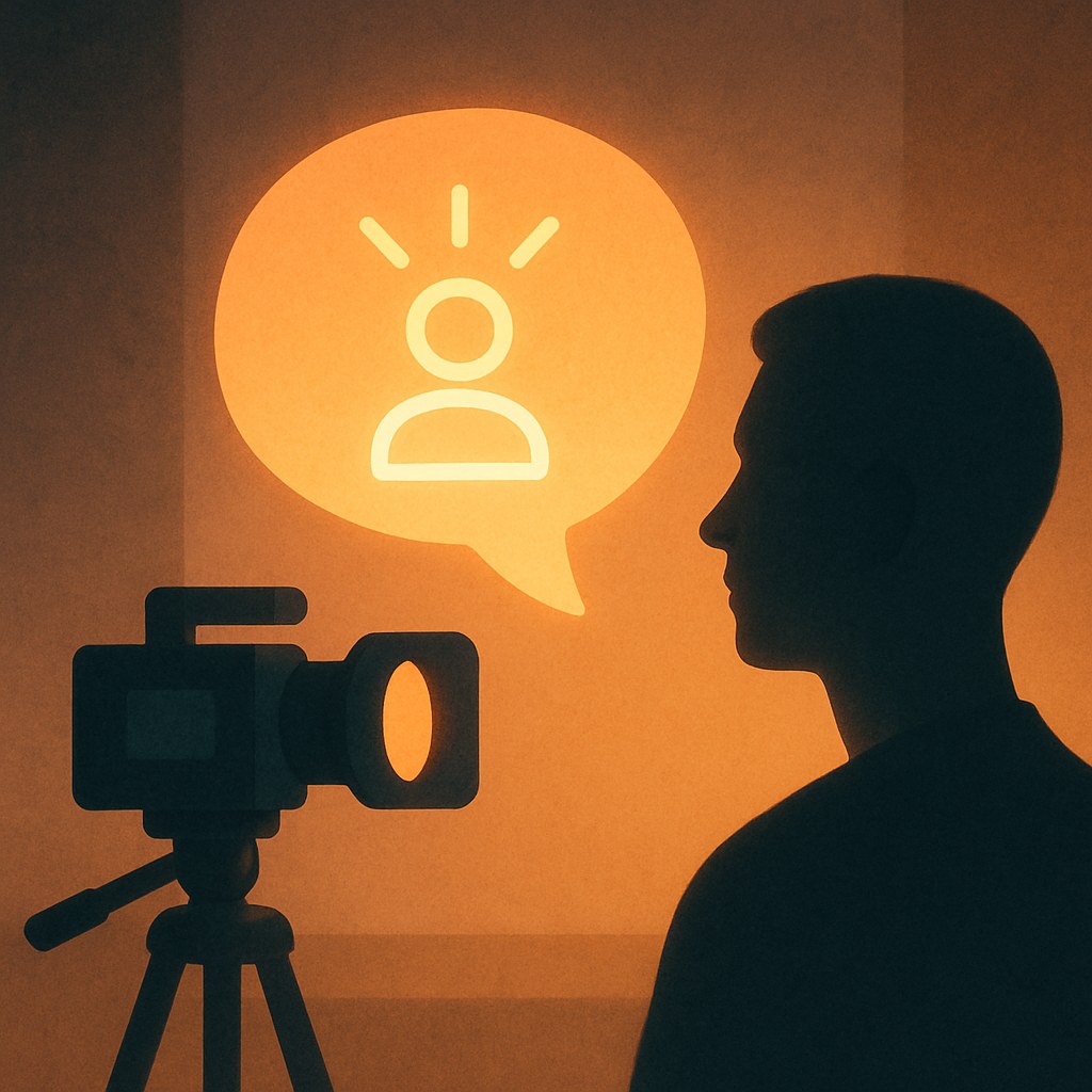 Illustration der symboliserer begrebet "Influencer marketing": Influencer marketing er en disciplin, hvor brands samarbejder med personer, der har en engageret følgerskare, om…