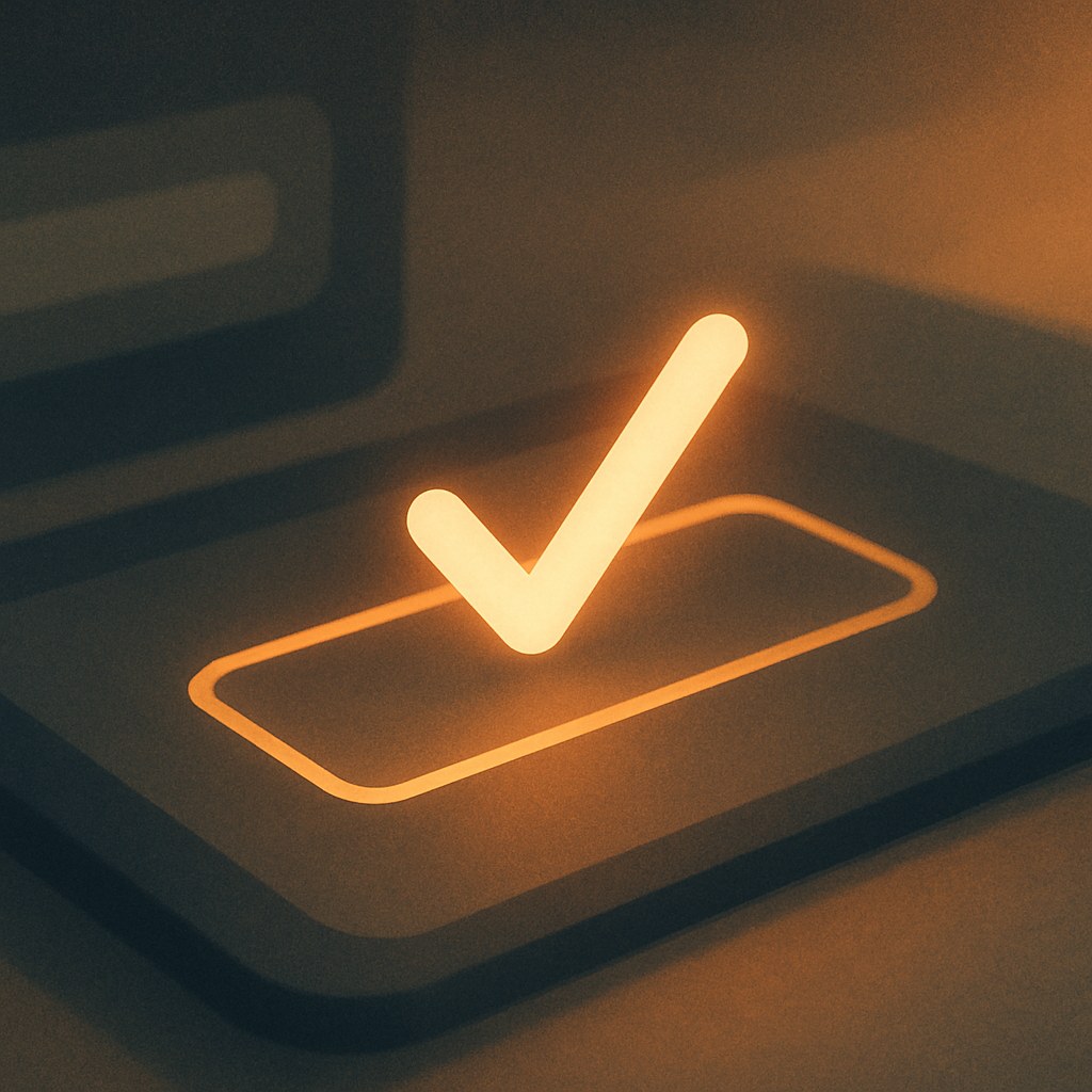 Illustration der symboliserer begrebet "Inline validering": Inline validering er øjeblikkelig feedback på et felt, mens brugeren udfylder en formular, i stedet for…