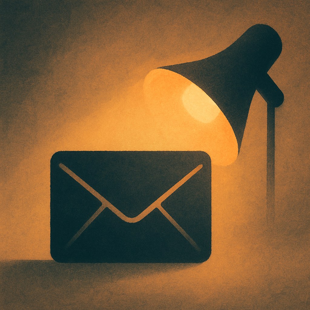 Illustration der symboliserer begrebet "Kampagne": En kampagne er en enkeltstående mail eller en samling mails, der sendes til en udvalgt gruppe…