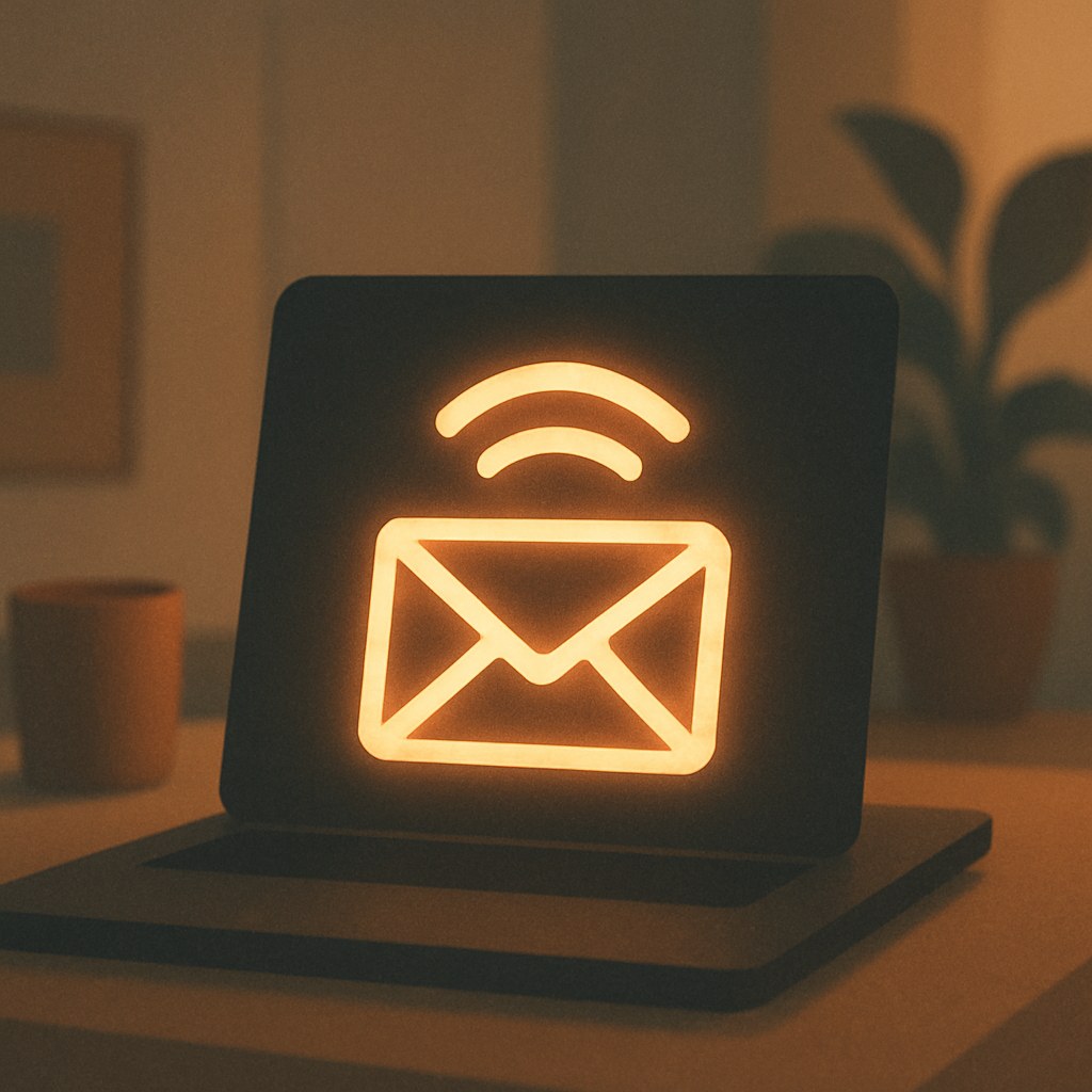 Illustration der symboliserer begrebet "Klaviyo": Klaviyo er en email- og sms-marketingplatform, der er særligt udbredt inden for e-commerce. Platformen kobler sig…