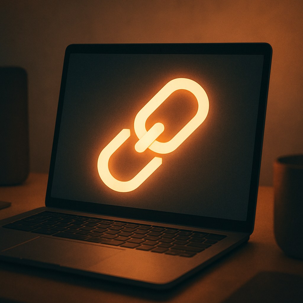 Illustration der symboliserer begrebet "Linkbuilding": Linkbuilding er den bevidste indsats for at opbygge relevante backlinks til en hjemmeside. Arbejdet kan omfatte…