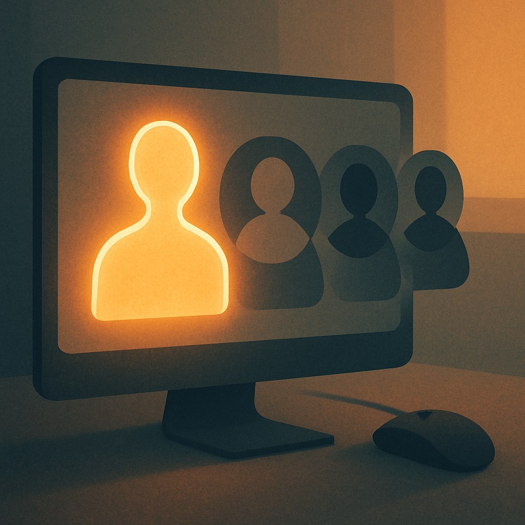 Illustration der symboliserer begrebet "Lookalike audience": En lookalike audience er en målgruppe, som annonceplatformen genererer ved at finde brugere, der ligner en…