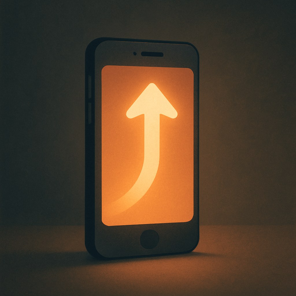 Illustration der symboliserer begrebet "Mobile-first indexing": Mobile-first indexing betyder, at Google primært bruger mobilversionen af en side til indeksering og rangering. Tilgangen…