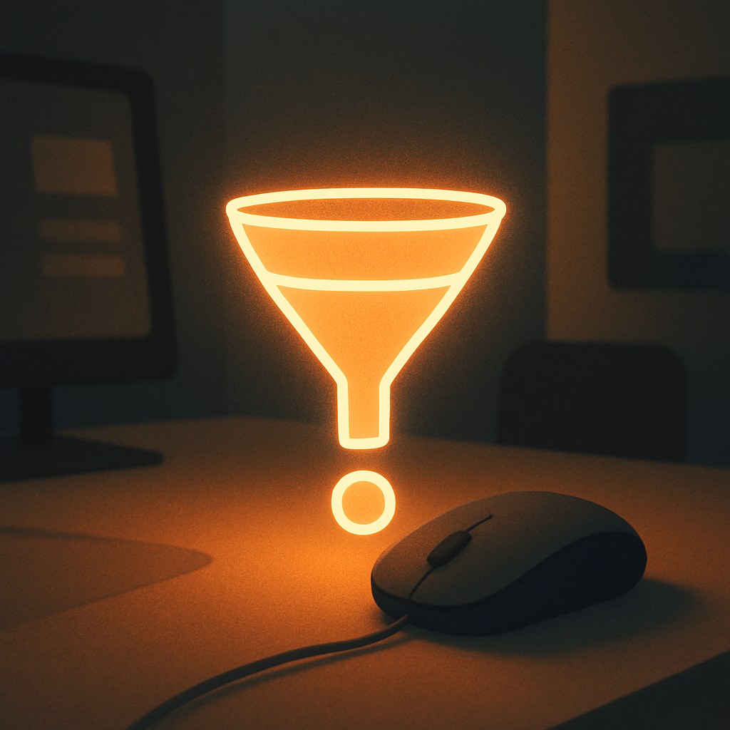 Illustration der symboliserer begrebet "MQL": MQL står for Marketing Qualified Lead, en lead der har vist interesse nok gennem sin adfærd…