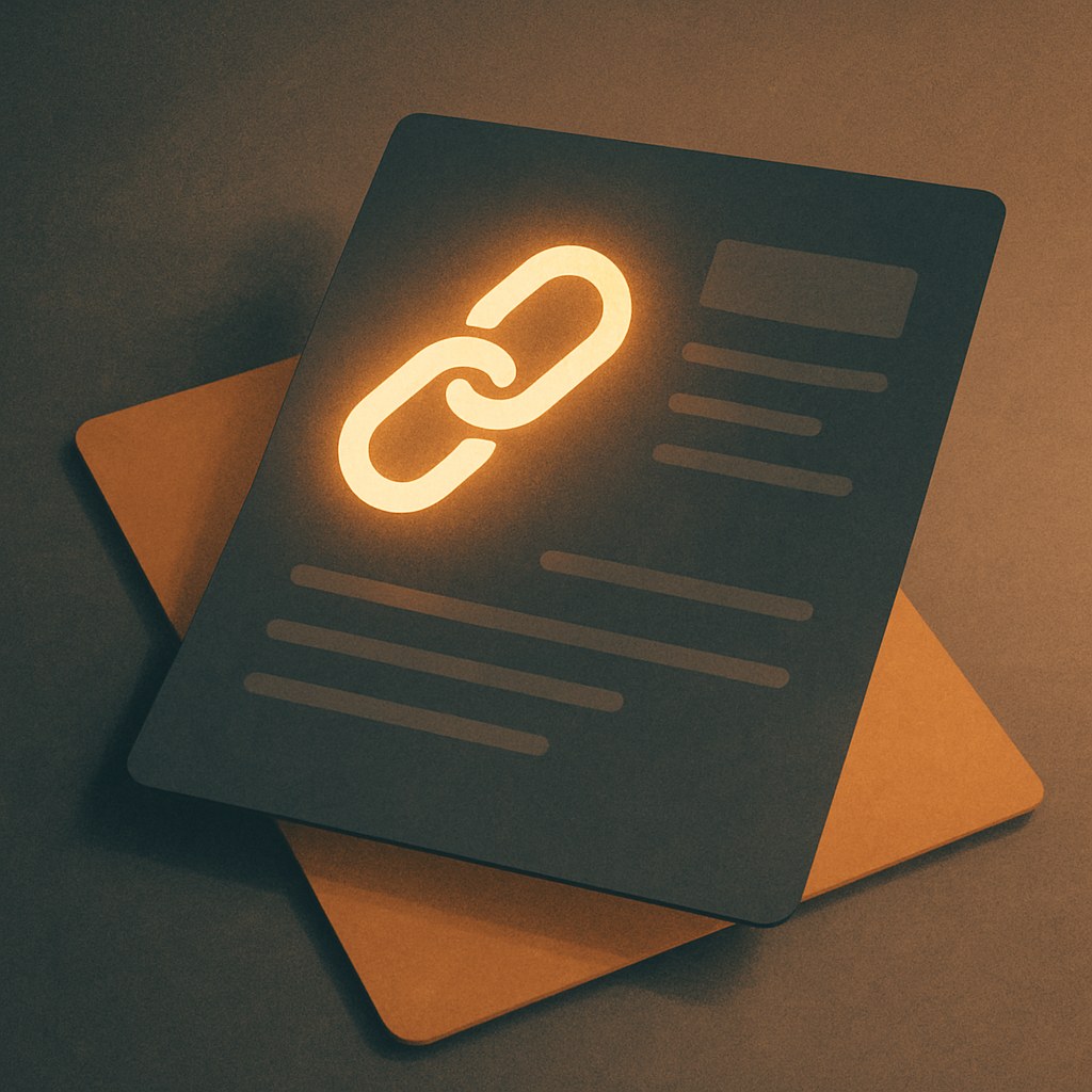 Illustration der symboliserer begrebet "Off-page SEO": Off-page SEO dækker de aktiviteter, der foregår uden for selve hjemmesiden, men som påvirker dens autoritet…