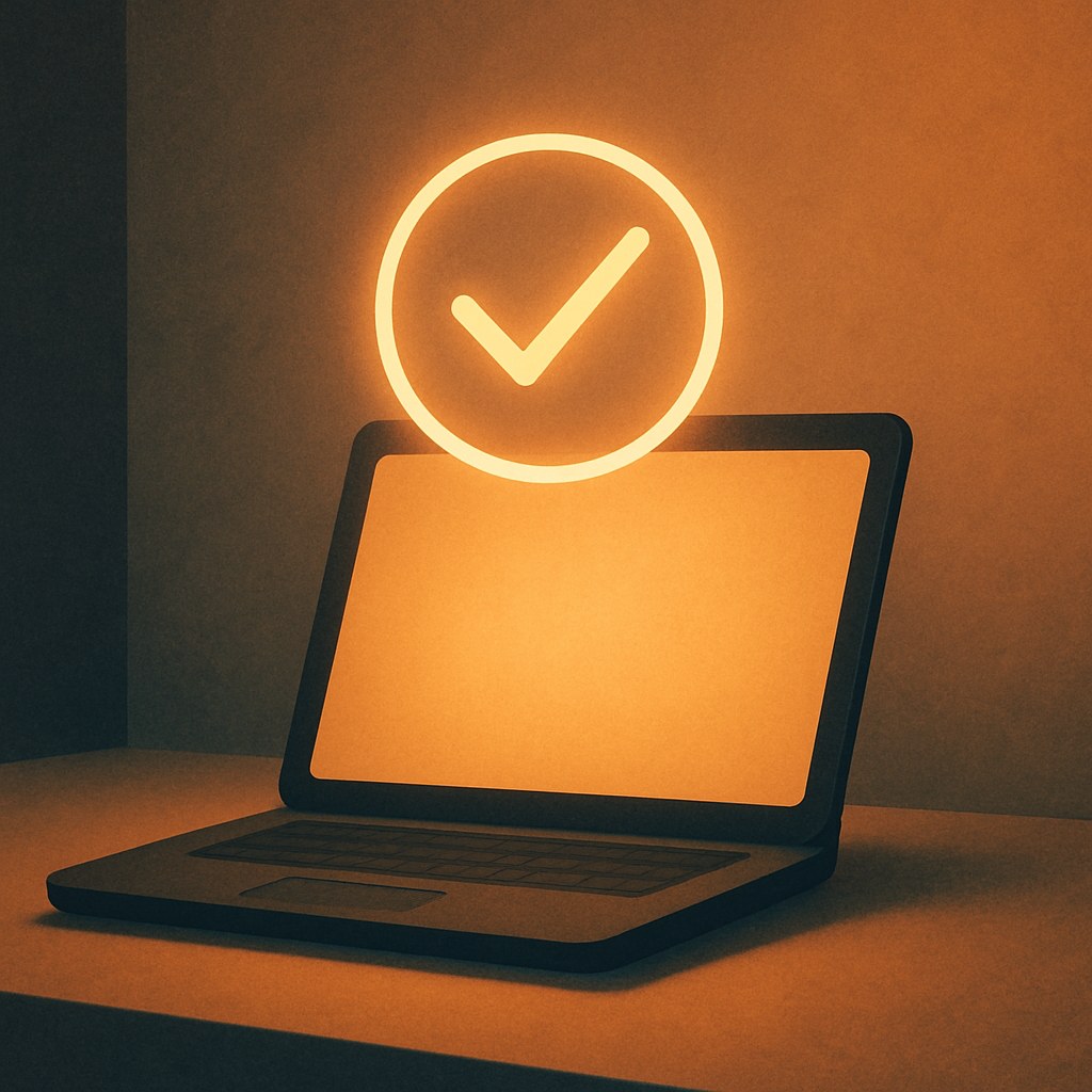 Illustration der symboliserer begrebet "Oppetid": Oppetid er den andel af tiden, et website er tilgængeligt og fungerer som det skal. Den…