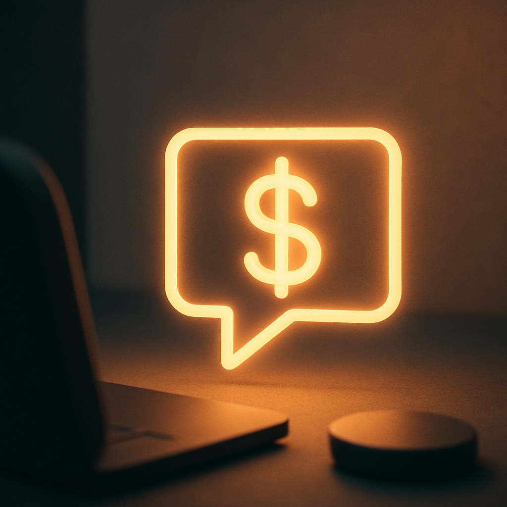 Illustration der symboliserer begrebet "Paid social": Paid social er betalt annoncering på sociale medier som Facebook, Instagram, TikTok, LinkedIn og Snapchat. Kanalerne…