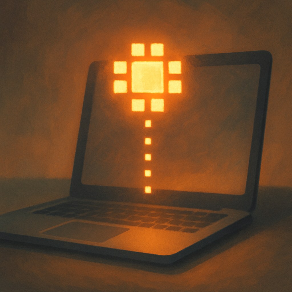 Illustration der symboliserer begrebet "Pixel": En pixel er et lille stykke sporingskode, ofte fra en annonceplatform, der indlejres på et website…