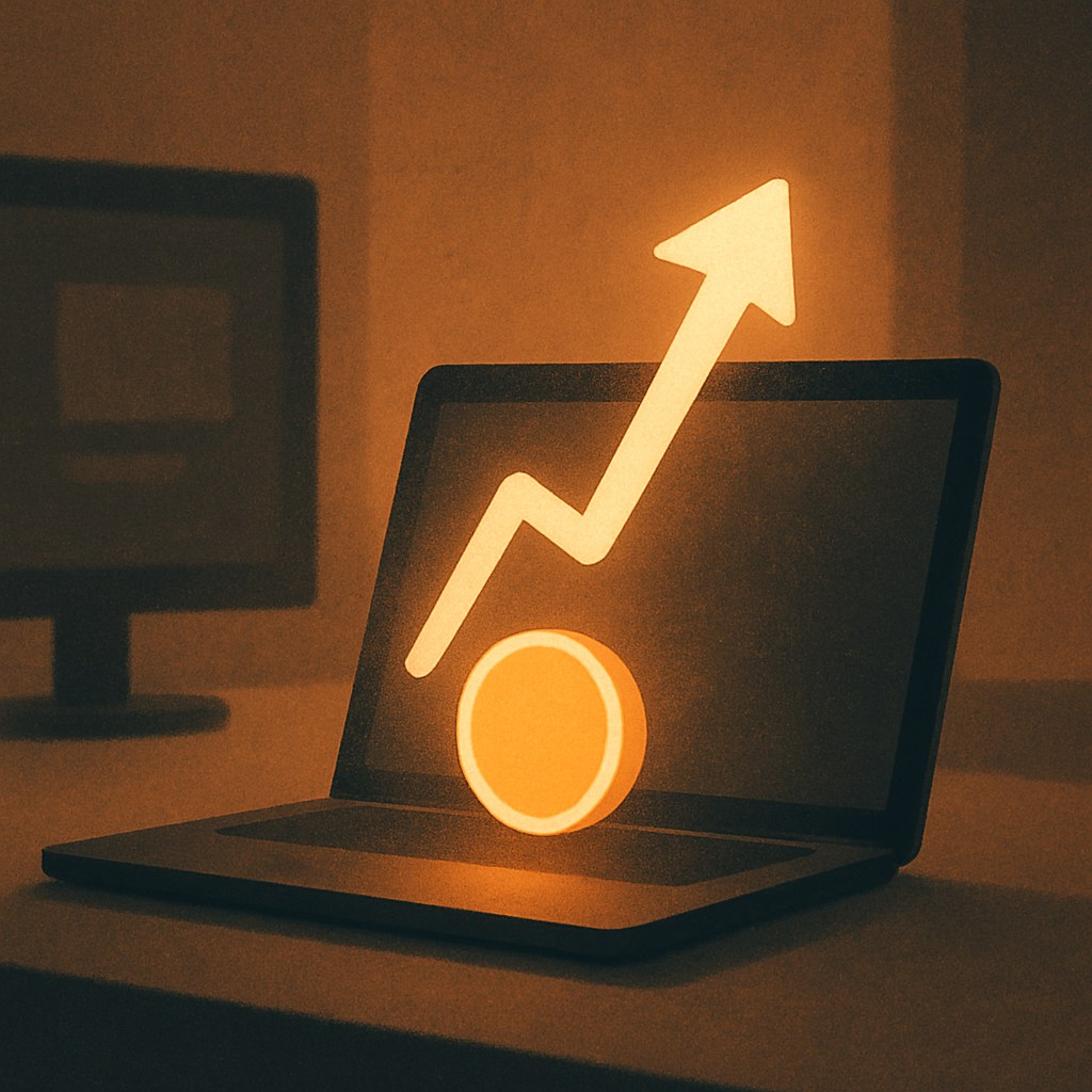 Illustration der symboliserer begrebet "Return on Ad Spend": Return on Ad Spend (ROAS) måler omsætningen skabt for hver krone brugt på annoncering. Nøgletallet beregnes…