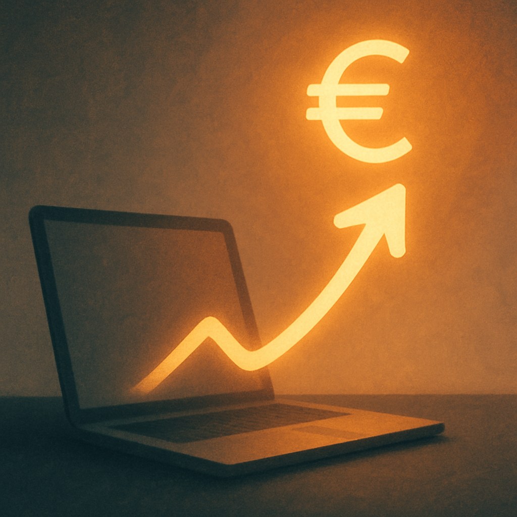 Illustration der symboliserer begrebet "ROAS": ROAS (Return on Ad Spend) er forholdet mellem omsætning og annonceforbrug og udtrykkes typisk som et…