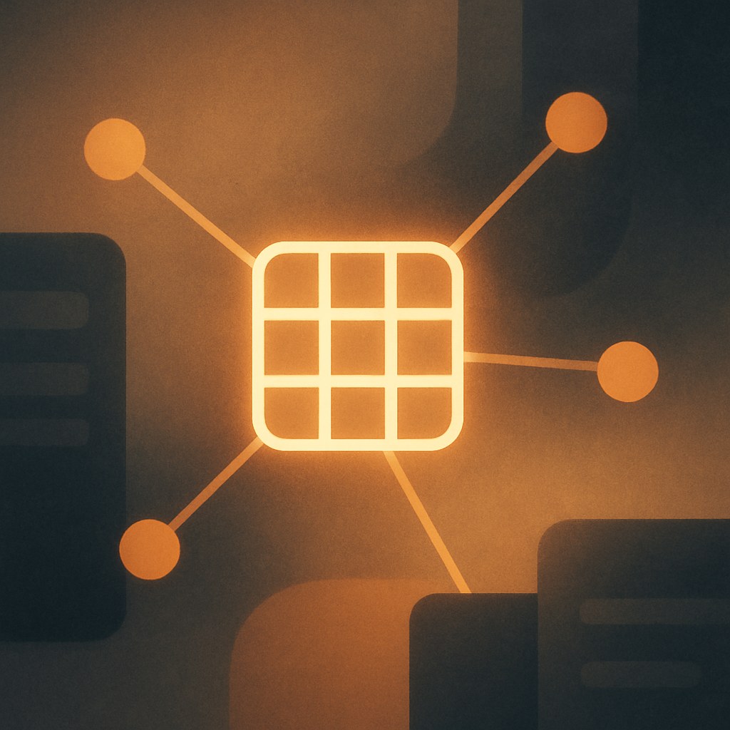 Illustration der symboliserer begrebet "Schema markup": Schema markup er den konkrete kode, der implementerer struktureret data efter vokabularet fra Schema.org. Den tilføjes…