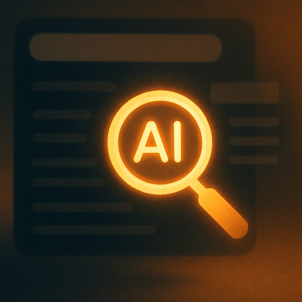 Illustration der symboliserer begrebet "Search Generative Experience": Search Generative Experience var Googles eksperimentelle betegnelse for generativ AI i søgning, som senere blev til…