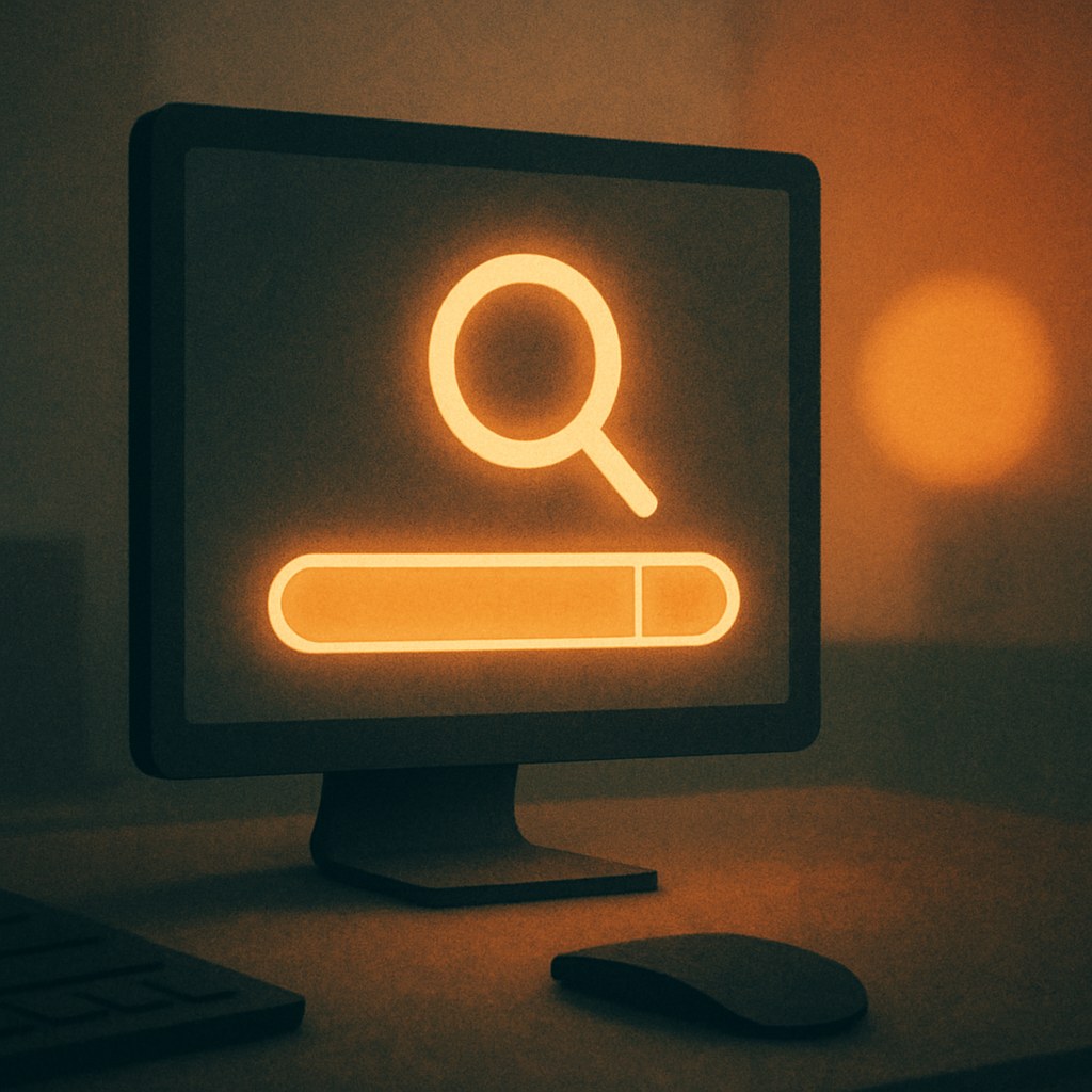 Illustration der symboliserer begrebet "SEM": SEM står for Search Engine Marketing og er det overordnede begreb for al markedsføring i søgemaskiner,…