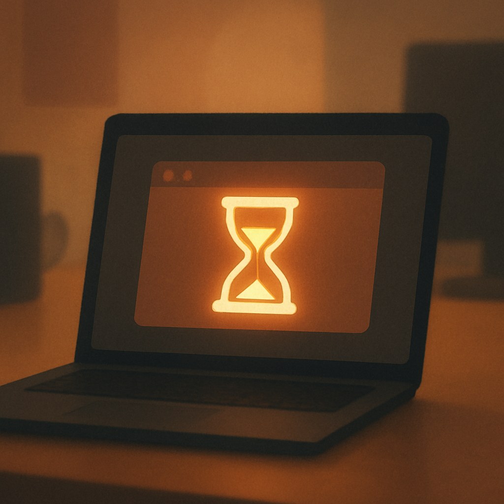 Illustration der symboliserer begrebet "Session": En session er en sammenhængende periode, hvor en bruger er aktiv på et website eller i…
