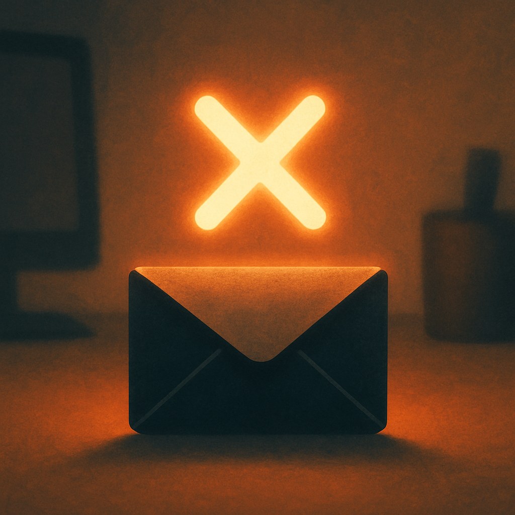 Illustration der symboliserer begrebet "Spamklage": En spamklage opstår, når en modtager markerer en mail som uønsket i sin mailklient. Klager er…