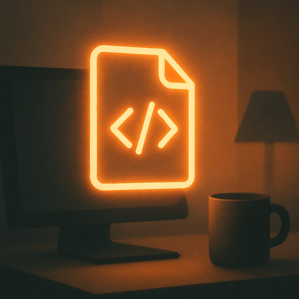 Illustration der symboliserer begrebet "SSR": SSR (Server Side Rendering) betyder, at siden bygges færdig på serveren og sendes som færdig HTML…