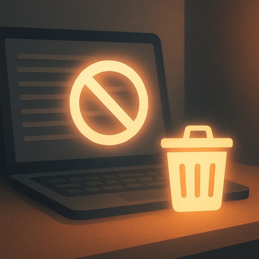 Illustration der symboliserer begrebet "Suppression list": En suppression list, på dansk undertrykkelsesliste, er en fortegnelse over adresser, der aldrig må modtage mails,…