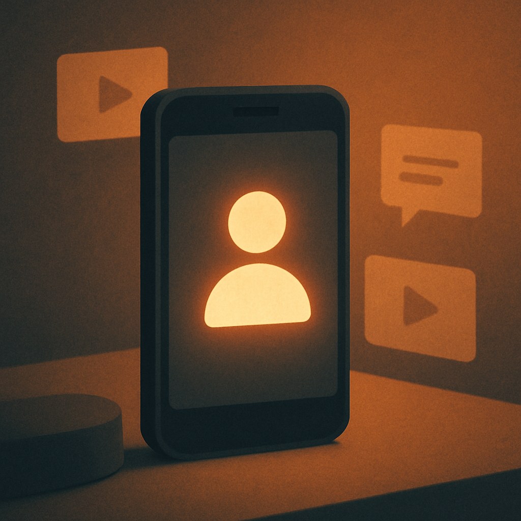 Illustration der symboliserer begrebet "UGC": UGC står for user generated content og dækker indhold skabt af brugere eller kunder frem for…