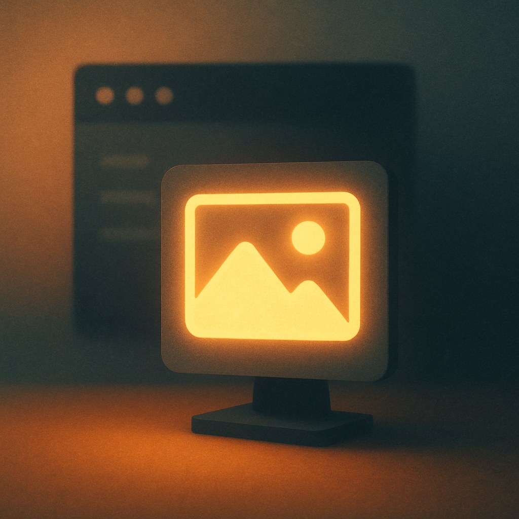 Illustration der symboliserer begrebet "WebP": WebP er et billedformat, der giver god kvalitet ved markant mindre filstørrelse end ældre formater som…