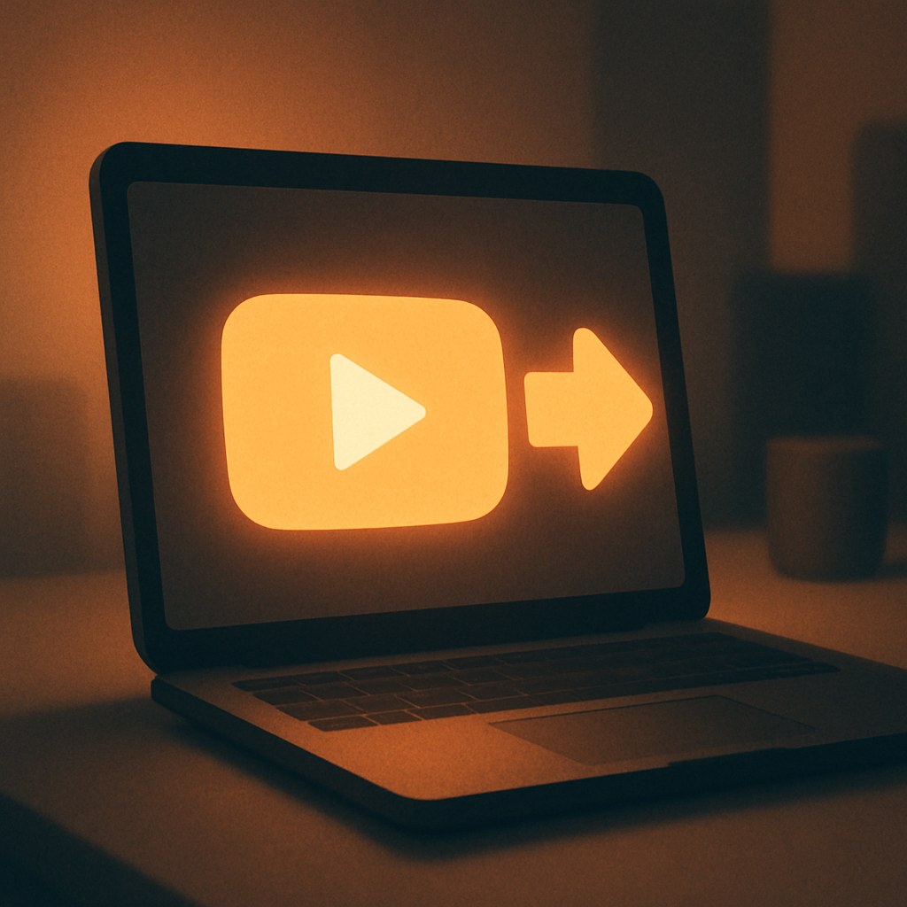 Illustration der symboliserer begrebet "YouTube Ads": YouTube Ads er videoannoncer, der købes gennem Google Ads og vises før eller under YouTube-indhold. Formaterne…