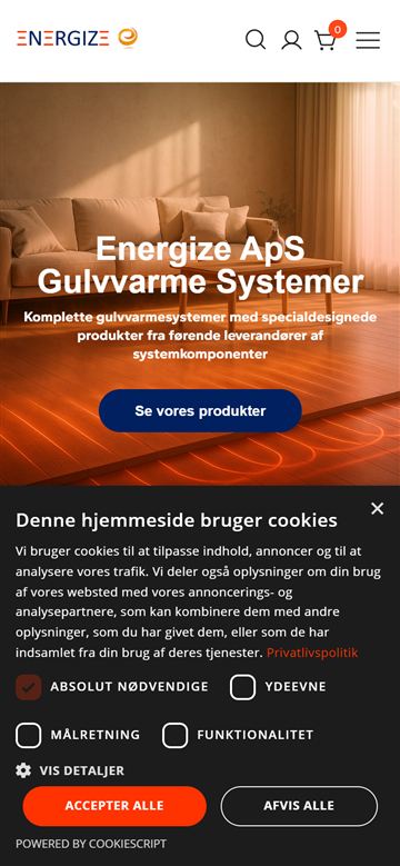 Energize på mobil